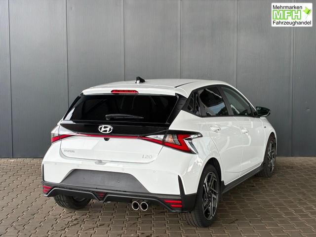 Hyundai i20 1.2 MPI N-Line / LED Tempomat Navi R&uuml;ckfahrkamera Alu 17" 