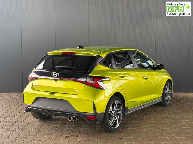 Hyundai i20 1.2 MPI N-Line / LED Tempomat Navi R&uuml;ckfahrkamera Alu 17" 
