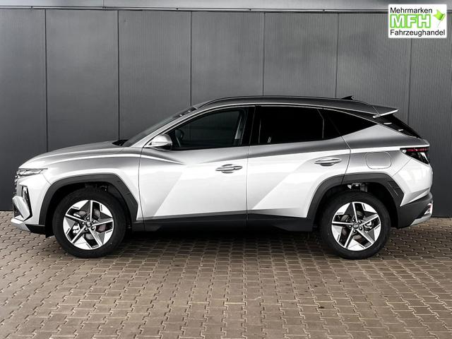 Hyundai TUCSON Comfort Plus 1.6 T-GDI 4WD 48V DCT / Matrix-LED Pano-Dach ACC Shz hi + vo Teilleder Alu 18" 