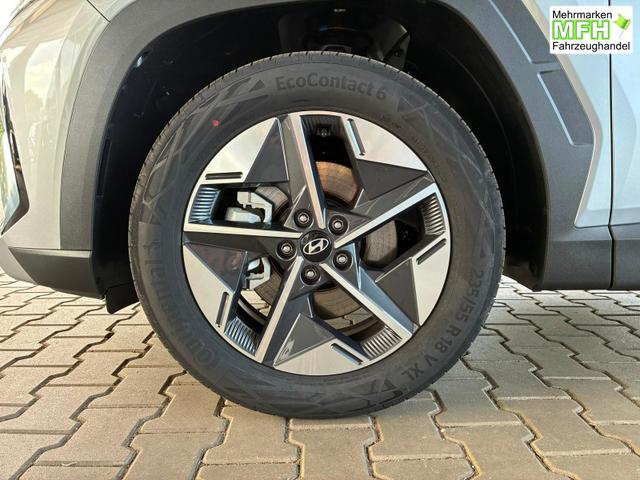 Hyundai TUCSON Comfort Plus 1.6 T-GDI 4WD 48V DCT / Matrix-LED Pano-Dach ACC Shz hi + vo Teilleder Alu 18" 