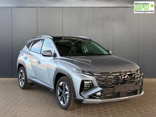 Hyundai TUCSON Comfort Plus 1.6 T-GDI 4WD 48V DCT / Matrix-LED Pano-Dach ACC Shz hi + vo Teilleder Alu 18" 