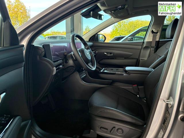 Hyundai TUCSON Comfort Plus 1.6 T-GDI 4WD 48V DCT / Matrix-LED Pano-Dach ACC Shz hi + vo Teilleder Alu 18" 