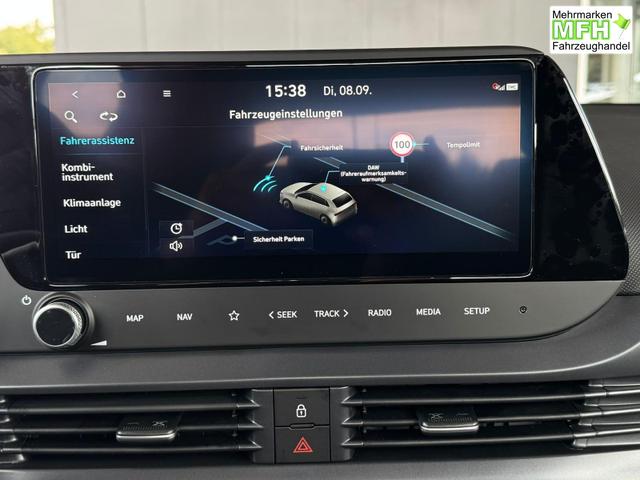 Hyundai i20 Smart 1.0 T-GDi 90PS 7DCT Automatik / Navi PDC H. mit Kamera SHZ Vorne ALU 16'' 