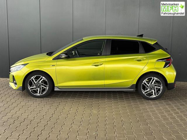 Hyundai i20 1.2 MPI N-Line / LED Tempomat Navi R&uuml;ckfahrkamera Alu 17" 