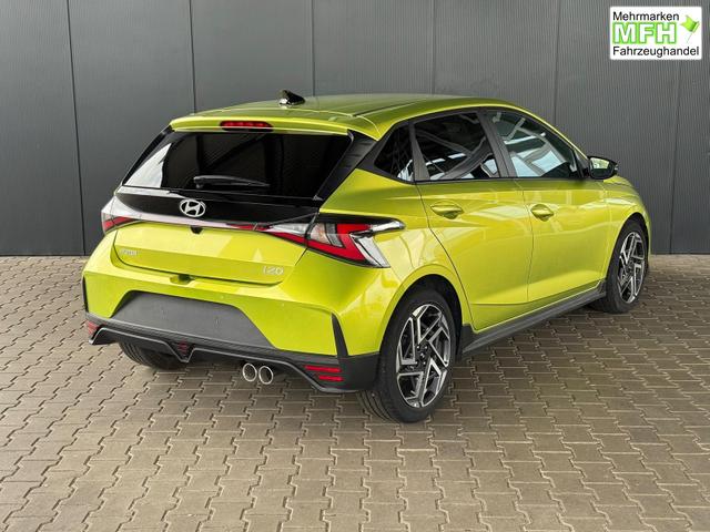Hyundai i20 1.2 MPI N-Line / LED Tempomat Navi R&uuml;ckfahrkamera Alu 17" 