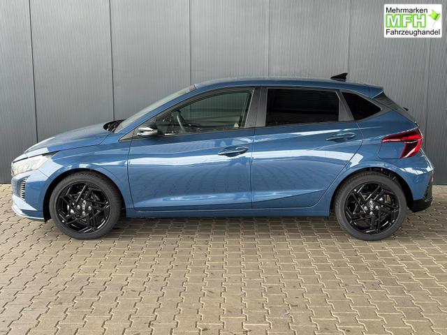 Hyundai i20 Black-Line STYLE 1,0 T-GDi 7-DCT / Navi Tempomat Spurhalteassistent Kamera Sitz + Lenkradheizung LED 