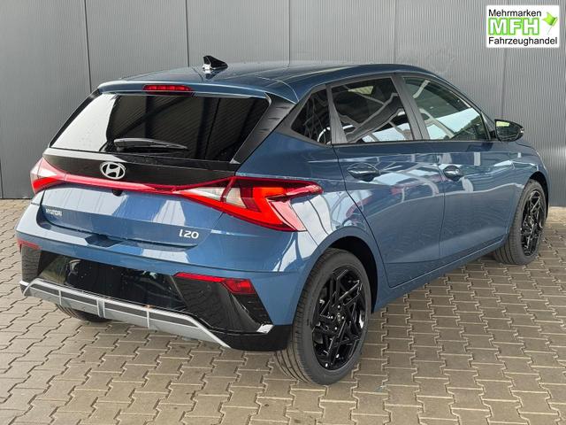 Hyundai i20 Black-Line STYLE 1,0 T-GDi 7-DCT / Navi Tempomat Spurhalteassistent Kamera Sitz + Lenkradheizung LED 