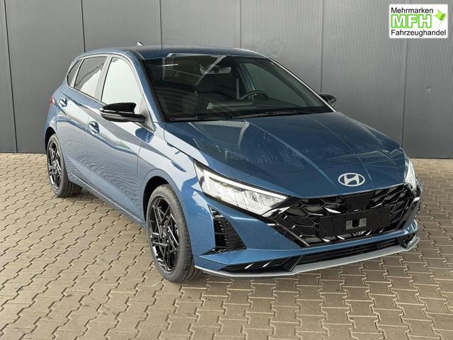 Hyundai i20 Black-Line STYLE 1,0 T-GDi 7-DCT / Navi Tempomat Spurhalteassistent Kamera Sitz + Lenkradheizung LED 