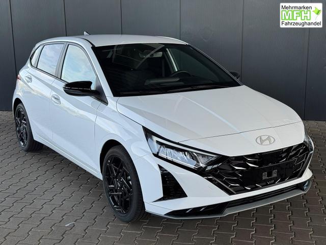 Hyundai i20 Black-Line STYLE 1,0 T-GDi 7-DCT / Navi Tempomat Spurhalteassistent Kamera Sitz + Lenkradheizung LED 
