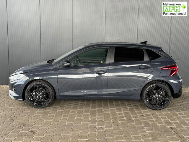 Hyundai i20 Black-Line STYLE 1,0 T-GDi 7-DCT / Navi Tempomat Spurhalteassistent Kamera Sitz + Lenkradheizung LED 