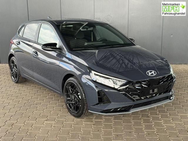 Hyundai i20 Black-Line STYLE 1,0 T-GDi 7-DCT / Navi Tempomat Spurhalteassistent Kamera Sitz + Lenkradheizung LED 