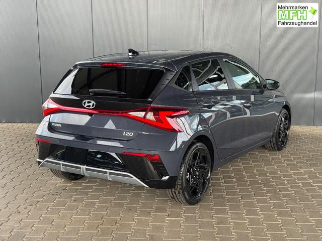 Hyundai i20 Black-Line STYLE 1,0 T-GDi 7-DCT / Navi Tempomat Spurhalteassistent Kamera Sitz + Lenkradheizung LED 