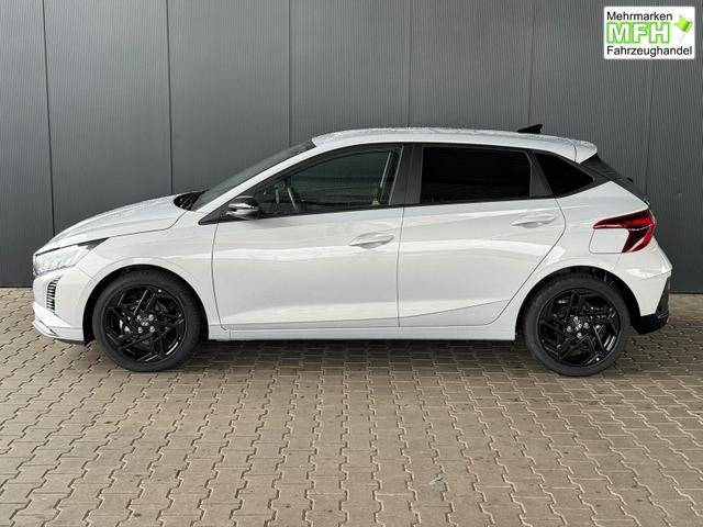 Hyundai i20 Black-Line STYLE 1,0 T-GDi 7-DCT / Navi Tempomat Spurhalteassistent Kamera Sitz + Lenkradheizung LED 