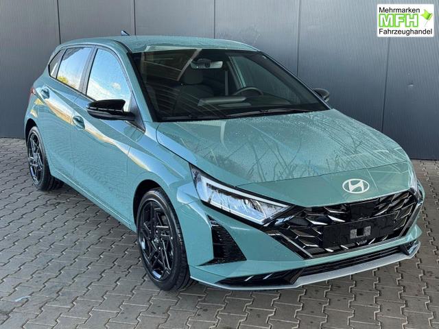 Hyundai i20 Black-Line STYLE 1,0 T-GDi 7-DCT / Navi Tempomat Spurhalteassistent Kamera Sitz + Lenkradheizung LED 