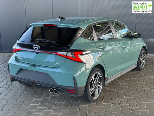 Hyundai i20 1.2 MPI N-Line / LED Tempomat Navi R&uuml;ckfahrkamera Alu 17" 