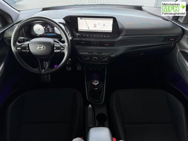 Hyundai i20 1.2 MPI N-Line / LED Tempomat Navi R&uuml;ckfahrkamera Alu 17" 