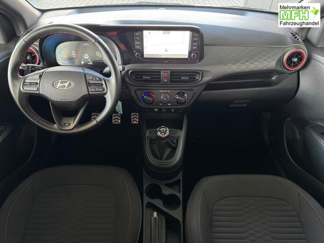 Hyundai i10 MPI 1.2 79PS N-Line / CarPlay Navi Kamera Tempomat Alu 15'' 