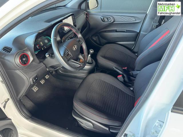 Hyundai i10 MPI 1.2 79PS N-Line / CarPlay Navi Kamera Tempomat Alu 15'' 