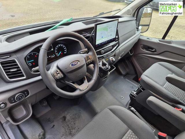 Ford Transit 350 L4H3 2.0 EcoBlue 130PS Trend Heckantrieb 3,5t 2-Sitzer AHK Sitzheizung Frontscheibe beheizb. Klimaautomatik Navi PDC v+h Bluetooth DAB Apple CarPlay Android Auto Tempomat Ganzj.Reifen 