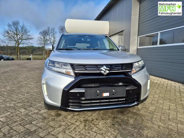 Suzuki Vitara 1.4 Boosterjet 129PS Hybrid Comfort+ Teilleder Navi Klimaautomatik Sitzheizung ACC PDC v+h R&uuml;ckf.Kamera Suzuki-Radio Apple CarPlay Android Auto Touchscreen 2xKeyless 17-LM 