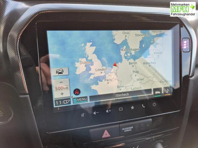 Suzuki Vitara 1.4 Boosterjet 129PS Hybrid Comfort+ Teilleder Navi Klimaautomatik Sitzheizung ACC PDC v+h R&uuml;ckf.Kamera Suzuki-Radio Apple CarPlay Android Auto Touchscreen 2xKeyless 17-LM 