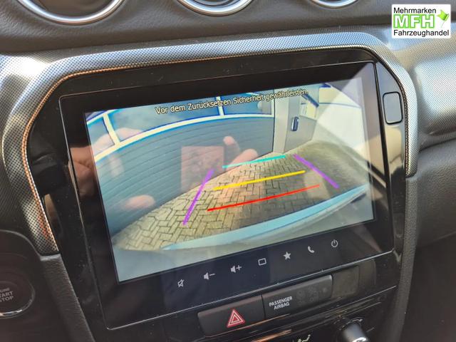 Suzuki Vitara 1.4 Boosterjet 129PS Hybrid Comfort+ Teilleder Navi Klimaautomatik Sitzheizung ACC PDC v+h R&uuml;ckf.Kamera Suzuki-Radio Apple CarPlay Android Auto Touchscreen 2xKeyless 17-LM 
