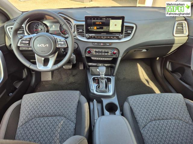 Kia Ceed Vision 1.5 T-GDi 140PS Automatik Klimaautomatik Alarmanlage Sitzheizung Lenkradheizung Navi PDC R&uuml;ckf.Kamera Bluetooth Touchscreen Apple CarPlay Android Auto Tempomat 