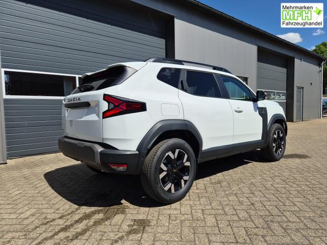 Dacia Duster Extreme Hybrid 140PS Automatik 1.6 SCE Sitzheizung Klimaautomatik 4x Kamera elektr.Parkbremse Teil-Leder Bluetooth Apple Carplay Android Auto PDC v+h 2xKeyless 17-LM 