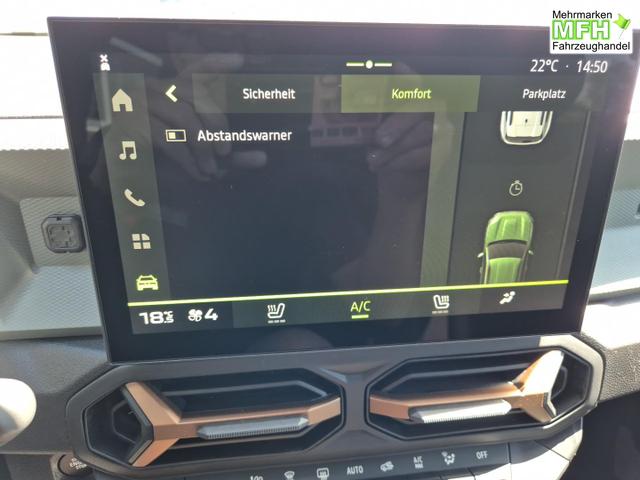 Dacia Duster Extreme Hybrid 140PS Automatik 1.6 SCE Sitzheizung Klimaautomatik 4x Kamera elektr.Parkbremse Teil-Leder Bluetooth Apple Carplay Android Auto PDC v+h 2xKeyless 17-LM 