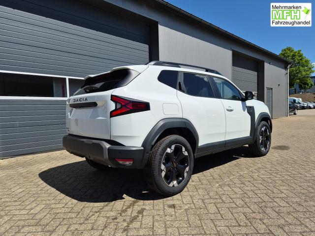 Dacia Duster Extreme Hybrid 140PS Automatik 1.6 SCE 4x Kamera elektr.Parkbremse Teil-Leder Klimaautomatik Bluetooth Apple Carplay Android Auto PDC v+h 2xKeyless 18"LM 