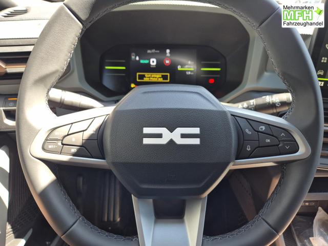 Dacia Duster Extreme Hybrid 140PS Automatik 1.6 SCE 4x Kamera elektr.Parkbremse Teil-Leder Klimaautomatik Bluetooth Apple Carplay Android Auto PDC v+h 2xKeyless 18"LM 