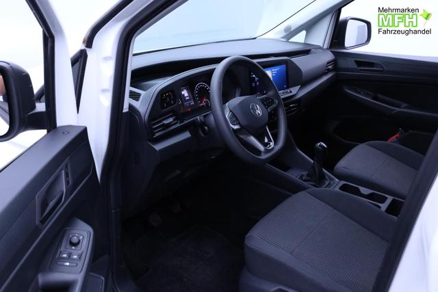 Volkswagen Caddy Cargo Comfort 2.0 TDI 122PS 2-Sitzer AHK Navi R&uuml;ckf.Kamera PDC v+h Klima VW-Radio Apple CarPlay Android Auto Heckt&uuml;ren180&ordm; Schiebet&uuml;r rechts Ganzjahresreifen 