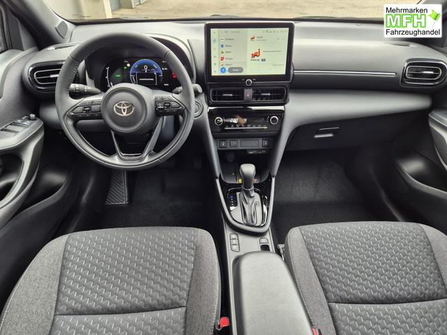 Toyota Yaris Cross 1.5VVT-iE 130PS Automatik Teamplayer Klimaautomatik Sitzheizung Lenkradheizung PDC v+h Rückf.Kamera 17-LM abged.Scheiben 2xKeyless DAB+ Bluetooth Touchscreen Apple CarPlay Android Auto 