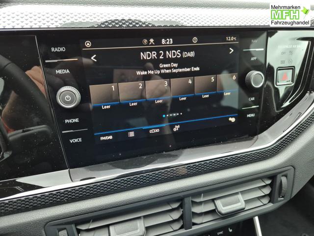 Volkswagen Taigo 1.0 TSI 116PS DSG Life LED-Matrix-Scheinwerfer Klimaautomatik Sitzheizung PDC R&uuml;ckf.Kamera 17-LM abged.Scheiben 2xKeyless DAB+ Bluetooth Touchscreen Apple CarPlay Android Auto 