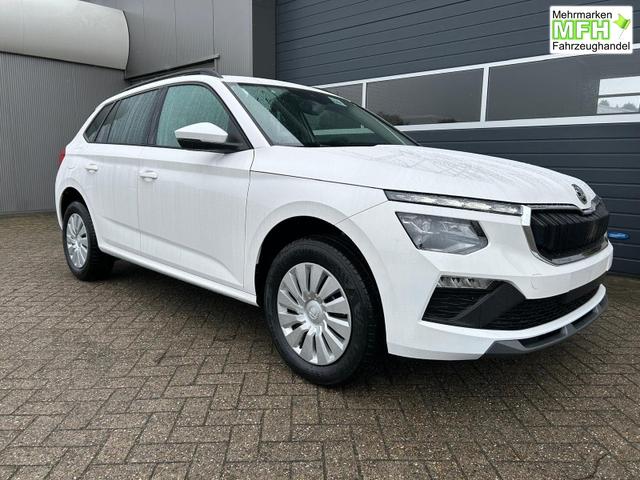 Skoda Kamiq 1.0 TSI 115PS DSG Selection Matrix-LED Sitzheizung Garantieverl&auml;ngerung Klimaautomatik Parksensoren Skoda-Radio drahtlos Apple CarPlay + Android Auto Digital Cockpit Tempomat abg.Scheiben 