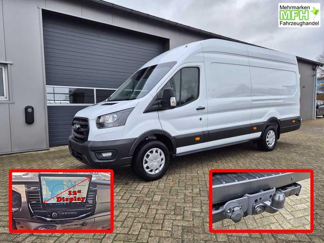 Ford Transit 350 L4H3 2.0 EcoBlue 130PS Trend Heckantrieb 3,5t 2-Sitzer AHK Sitzheizung Frontscheibe beheizb. Klimaautomatik Navi PDC v+h Bluetooth DAB Apple CarPlay Android Auto Tempomat Ganzj.Reifen 