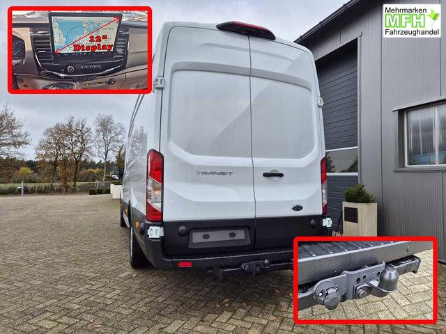 Ford Transit 350 L4H3 2.0 EcoBlue 130PS Trend Heckantrieb 3,5t 2-Sitzer AHK Sitzheizung Frontscheibe beheizb. Klimaautomatik Navi PDC v+h Bluetooth DAB Apple CarPlay Android Auto Tempomat Ganzj.Reifen 
