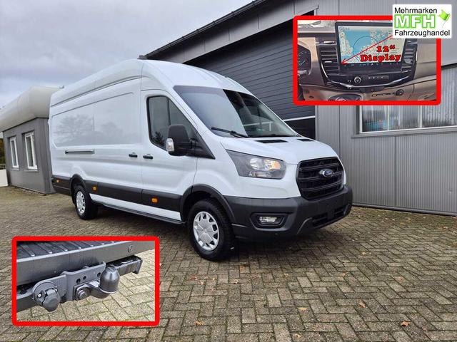 Ford Transit 350 L4H3 2.0 EcoBlue 130PS Trend Heckantrieb 3,5t 2-Sitzer AHK Sitzheizung Frontscheibe beheizb. Klimaautomatik Navi PDC v+h Bluetooth DAB Apple CarPlay Android Auto Tempomat Ganzj.Reifen 