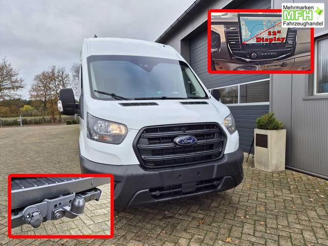 Ford Transit 350 L4H3 2.0 EcoBlue 130PS Trend Heckantrieb 3,5t 2-Sitzer AHK Sitzheizung Frontscheibe beheizb. Klimaautomatik Navi PDC v+h Bluetooth DAB Apple CarPlay Android Auto Tempomat Ganzj.Reifen 