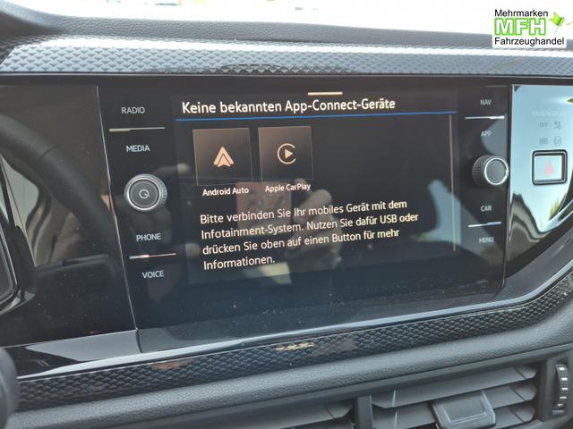 Volkswagen Taigo 1.0 TSI 116PS DSG Life LED-Matrix-Scheinwerfer Klimaautomatik Sitzheizung PDC R&uuml;ckf.Kamera 17-LM abged.Scheiben 2xKeyless DAB+ Bluetooth Touchscreen Apple CarPlay Android Auto 