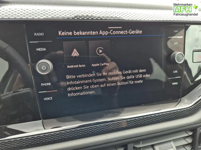 Volkswagen Taigo 1.0 TSI 116PS DSG Life LED-Matrix-Scheinwerfer Klimaautomatik Sitzheizung PDC R&uuml;ckf.Kamera 17-LM abged.Scheiben 2xKeyless DAB+ Bluetooth Touchscreen Apple CarPlay Android Auto 