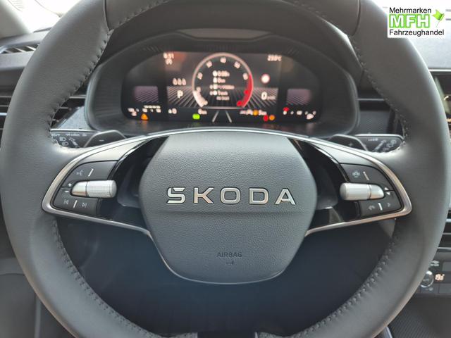 Skoda Kamiq 1.0 TSI 115PS DSG Selection Matrix-LED Sitzheizung Garantieverl&auml;ngerung Klimaautomatik Parksensoren Skoda-Radio drahtlos Apple CarPlay + Android Auto Digital Cockpit Tempomat abg.Scheiben 