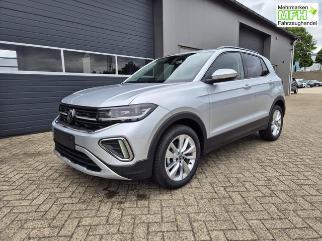 Volkswagen T-Cross 1.0 TSI 116PS DSG Life LED-Matrix-Scheinwerfer Klimaautomatik Sitzheizung PDC R&uuml;ckf.Kamera 17-LM abged.Scheiben 2xKeyless DAB+ Bluetooth Touchscreen Apple CarPlay Android Auto 