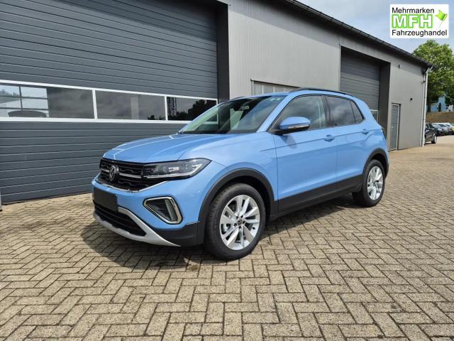 Volkswagen T-Cross 1.0 TSI 116PS DSG Life LED-Matrix-Scheinwerfer Klimaautomatik Sitzheizung PDC R&uuml;ckf.Kamera 17-LM abged.Scheiben 2xKeyless DAB+ Bluetooth Touchscreen Apple CarPlay Android Auto 