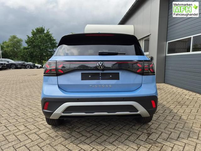 Volkswagen T-Cross 1.0 TSI 116PS DSG Life LED-Matrix-Scheinwerfer Klimaautomatik Sitzheizung PDC R&uuml;ckf.Kamera 17-LM abged.Scheiben 2xKeyless DAB+ Bluetooth Touchscreen Apple CarPlay Android Auto 