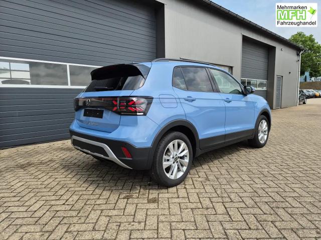 Volkswagen T-Cross 1.0 TSI 116PS DSG Life LED-Matrix-Scheinwerfer Klimaautomatik Sitzheizung PDC R&uuml;ckf.Kamera 17-LM abged.Scheiben 2xKeyless DAB+ Bluetooth Touchscreen Apple CarPlay Android Auto 