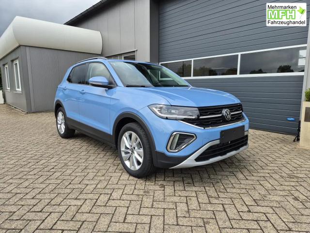 Volkswagen T-Cross 1.0 TSI 116PS DSG Life LED-Matrix-Scheinwerfer Klimaautomatik Sitzheizung PDC R&uuml;ckf.Kamera 17-LM abged.Scheiben 2xKeyless DAB+ Bluetooth Touchscreen Apple CarPlay Android Auto 
