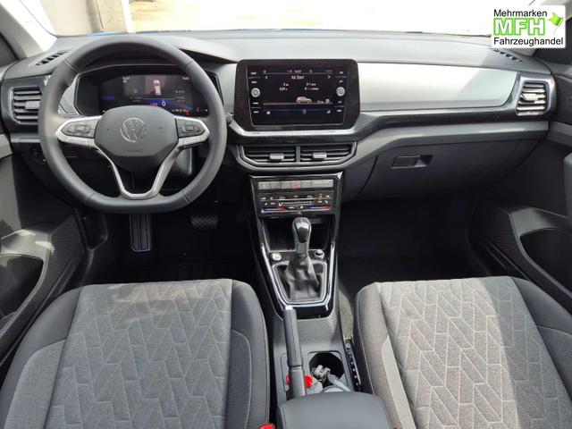 Volkswagen T-Cross 1.0 TSI 116PS DSG Life LED-Matrix-Scheinwerfer Klimaautomatik Sitzheizung PDC R&uuml;ckf.Kamera 17-LM abged.Scheiben 2xKeyless DAB+ Bluetooth Touchscreen Apple CarPlay Android Auto 