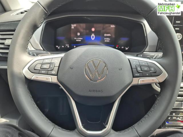 Volkswagen T-Cross 1.0 TSI 116PS DSG Life LED-Matrix-Scheinwerfer Klimaautomatik Sitzheizung PDC R&uuml;ckf.Kamera 17-LM abged.Scheiben 2xKeyless DAB+ Bluetooth Touchscreen Apple CarPlay Android Auto 