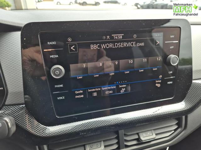Volkswagen T-Cross 1.0 TSI 116PS DSG Life LED-Matrix-Scheinwerfer Klimaautomatik Sitzheizung PDC R&uuml;ckf.Kamera 17-LM abged.Scheiben 2xKeyless DAB+ Bluetooth Touchscreen Apple CarPlay Android Auto 
